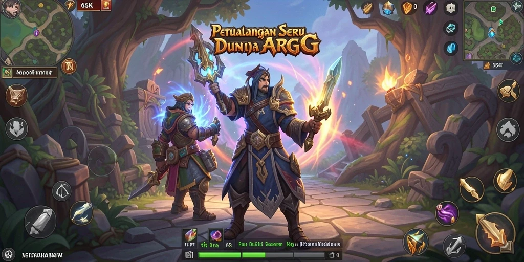 Gameplay seru dan grafis memukau di 66K.