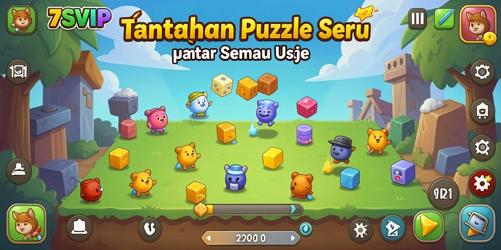 Tangkapan layar gameplay 7SVIP dengan berbagai teka-teki menantang.