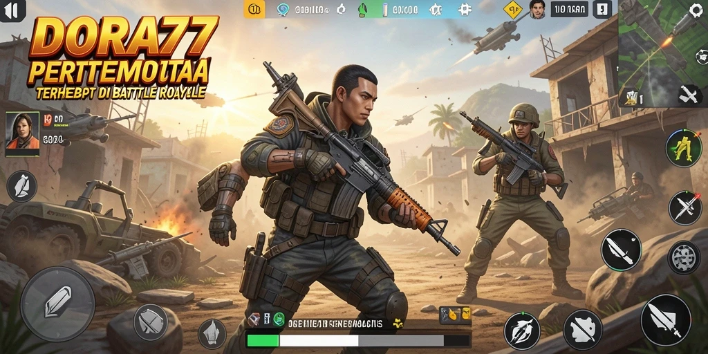 Gameplay menegangkan di DORA77 dengan pertempuran seru.