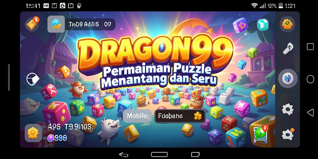 Tampilan gameplay DRAGON99 yang menantang dan penuh warna.