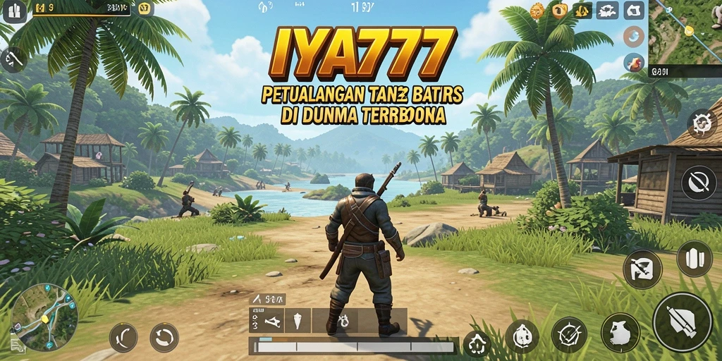 Tangkapan layar IYA777 menampilkan eksplorasi dunia terbuka yang epik.