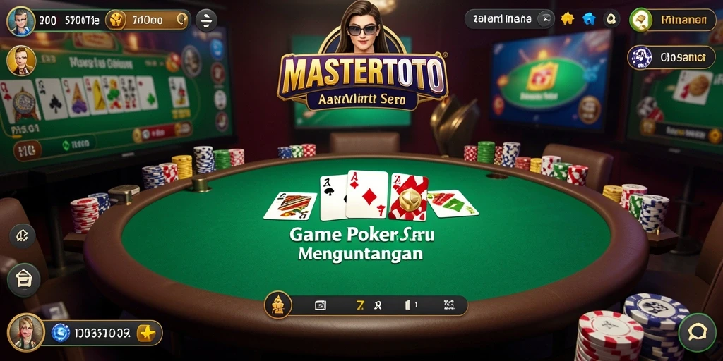 Tampilan gameplay MASTERTOTO yang menarik dan kompetitif.