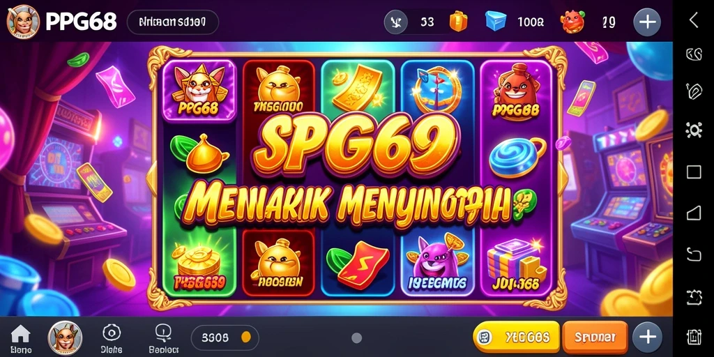 Tampilan menarik dari layar permainan Slot PGG68.