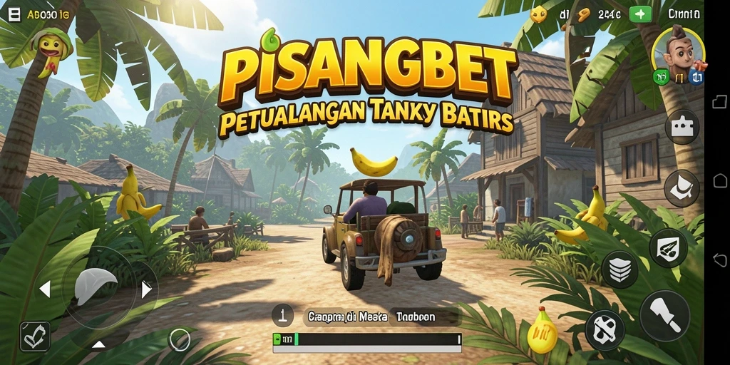 Screenshot PISANGBET menunjukkan petualangan epik di dunia terbuka.